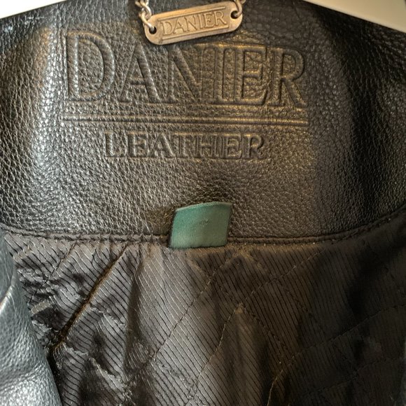 DANIER Leather lined Jacket with additional insulate lining, Super warm, Size L - Picture 3 of 8